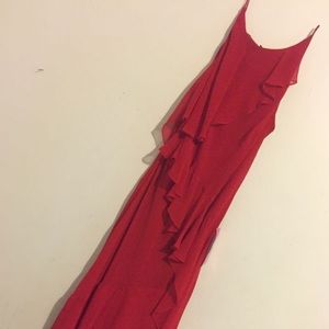 Ralph Lauren red fitted dress
